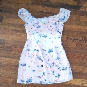 Floral mini dress